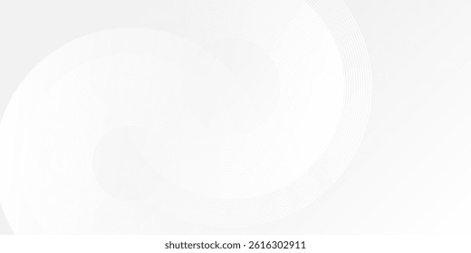 Modern White geometric abstract background overlap layer on bright space abstract simple