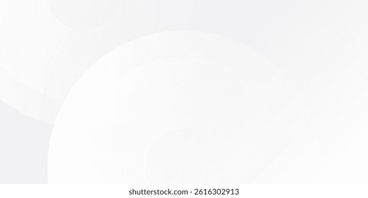 Modern White geometric abstract background overlap layer on bright space abstract