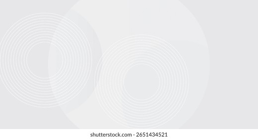 Modern white geometric abstract background overlap layer on bright space with lines effect decoration. Modern graphic design 