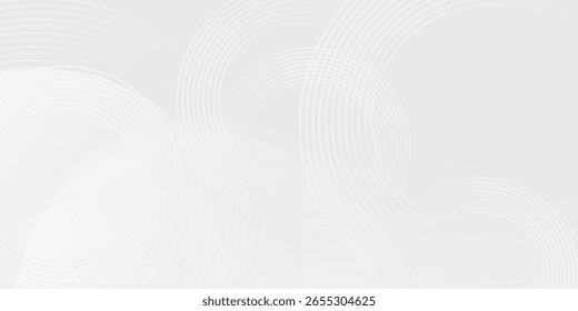 Capa abstracta geométrica blanca moderna del traslape del fondo en el espacio brillante simple artT . VECTOR 10