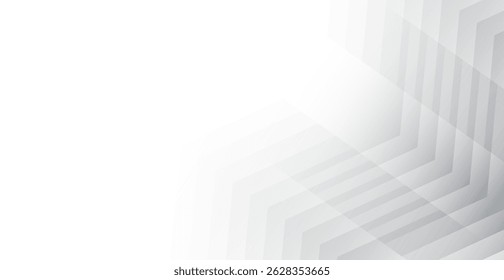 Modern White Geometric Background. Abstract Business Wallpaper. Vibrant. Vector Illustration