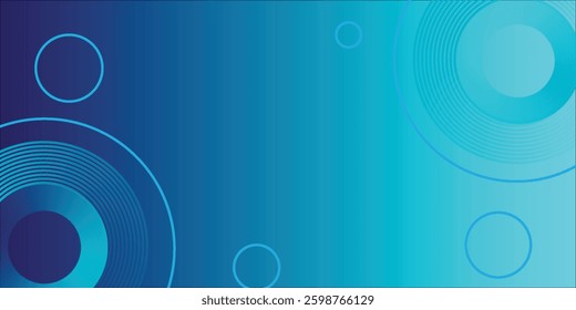 Modern white glowing geometric lines on gray background. Modern shiny blue circle lines pattern. Futuristic technology illustration simple modern abstract for poster, banner, and presentation