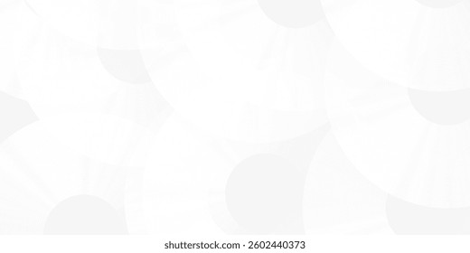 Modern white glowing geometric lines on gray background. Modern shiny blue circle lines pattern. Futuristic technology concept. Suit for cover poster abstract modern simple art