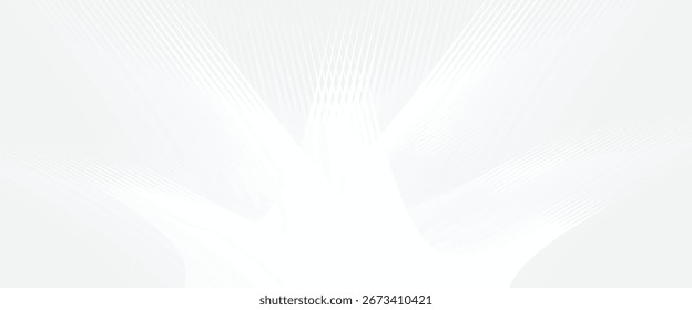 Modern White gradient Background Geometric Design on a Clean White Surface.