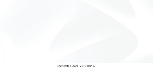 Modern White gradient Background Geometric Design on a Clean White Surface.