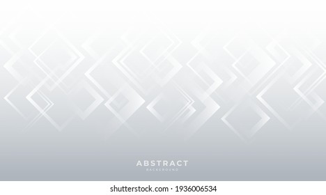 Modern White Gray Abstract Background 
Creative Design. Abstract Light Silver Vector, Banner, Web, Squares Texture