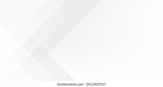 modern white and gray abstract background with elegant bright diagonal lines