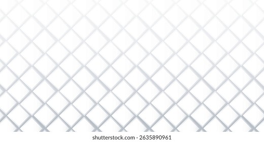 Modern white gray abstract background 
creative design. abstract light silver vector, banner, web, squares texture