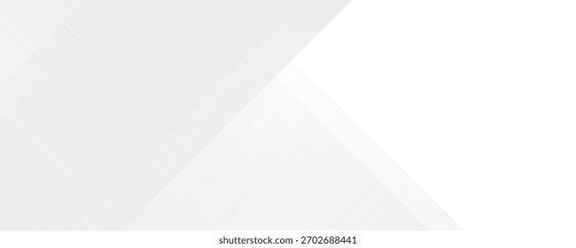 Fondo abstracto blanco y gris moderno con líneas diagonales brillantes elegantes