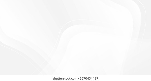 Fundo branco e cinza moderno com cor gradiente e design artístico simples moderno abstrato