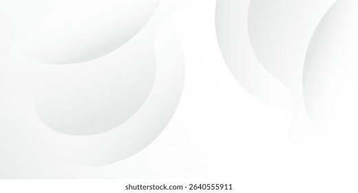 Modern white and gray color background.Dynamic shapes composition. Abstract background,Template for the design simple abstract