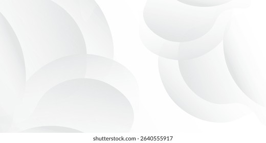 Modern white and gray color background.Dynamic shapes composition. Abstract background,Template for the design simple abstract art design