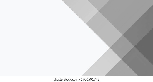 Fondo abstracto blanco y gris moderno con elegantes líneas diagonales brillantes. EPS 10