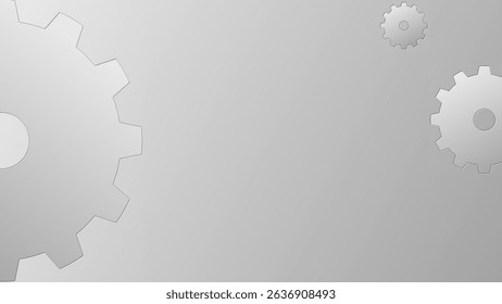 Modern white grey gradient background 