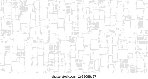 Moderno blanco pintado de ladrillo viejo Pared de arte panorámico simple