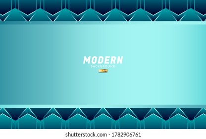 modern white premium vector background banner design with blue line.Overlap layers with paper effect on dots textured background.
