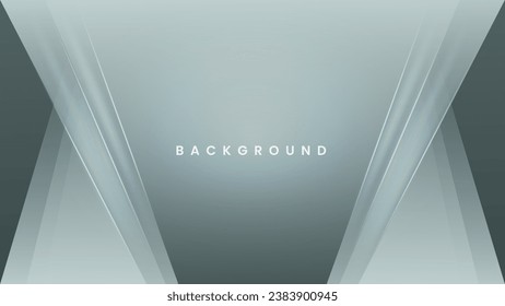 Modern white and silver light overlap background