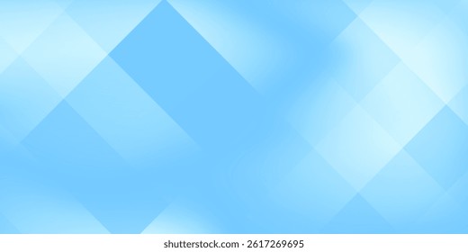 Modern white wavy glowing lines on a blue background. Futuristic digital high-technology design abstract simple art