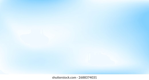 Moderno branco ondulado linhas brilhantes em um fundo azul. Arte digital futurista simples