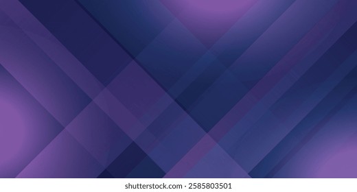 Modern wide Hi-tech digital technology concept. Illustration high computer technology on purple and dark blue gradient background. Abstract futuristic