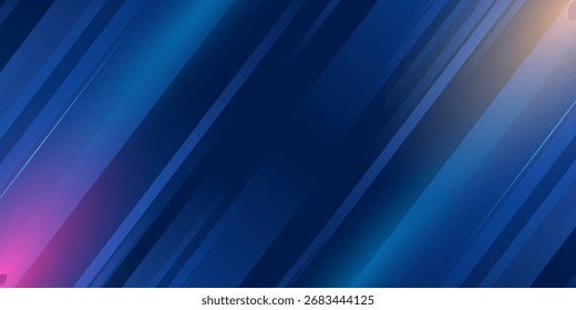 Concepto moderno de tecnología digital de alta tecnología. Ilustración de alta tecnología informática sobre fondo degradado púrpura y azul oscuro. Abstractas diseño futurista. Ilustración vectorial de ciencia ficción