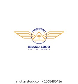 modern wing illustration logo for business and web logos
