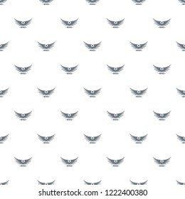 Modern wing pattern vector seamless repeat for any web design