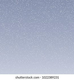 Modern winter background with snowflakes. Vector illustration