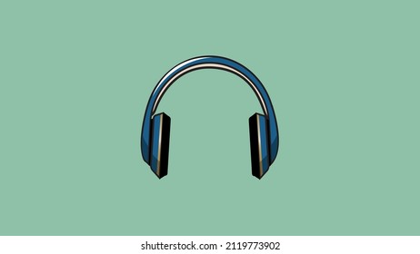 Ilustración vectorial de auriculares inalámbricos modernos