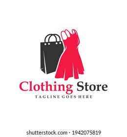 modern womens clothing shop logo design