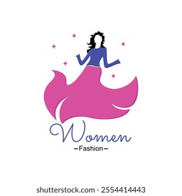 Modern women's clothing store logo