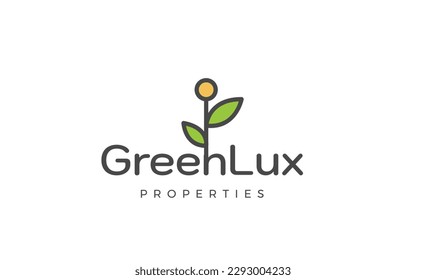 Diseño de logotipo moderno basado en palabras para la industria de la inversión, las finanzas o los bancos. 