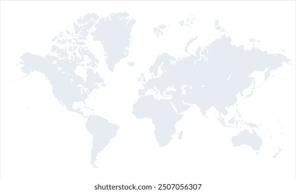 Modern World map image-15, world map vector image, modern world map, Illustration, eps 10, worldwide, all continents, all contries, world wide project