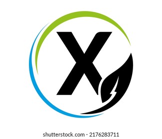 Modern X Letter Logo Design Template Stock Vector (Royalty Free ...