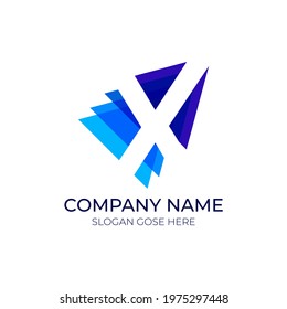 17,365 Blue X Logo Images, Stock Photos & Vectors 