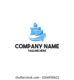 modern yacht logo