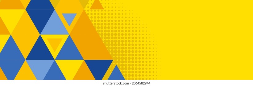 Fondo amarillo moderno con rayas. vector de fondo abstracto hipster gráfico futurista, diseño de textura, afiche brillante, banner amarillo y azul.