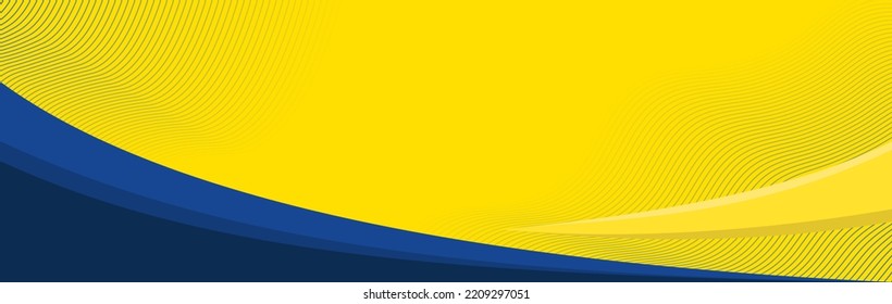 Fondo amarillo moderno con rayas. vector de fondo abstracto hipster gráfico futurista, diseño de textura, afiche brillante, banner amarillo y azul.
