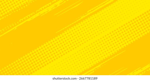 El amarillo y el negro modernos son el patrón claro con el gradiente es el suelo con textura de metal de la pared suave grunge de la tecnología simple abstracto