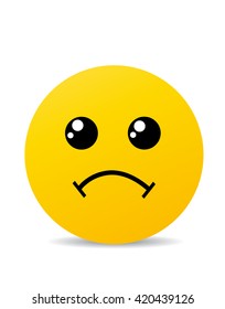 Modern yellow emotion