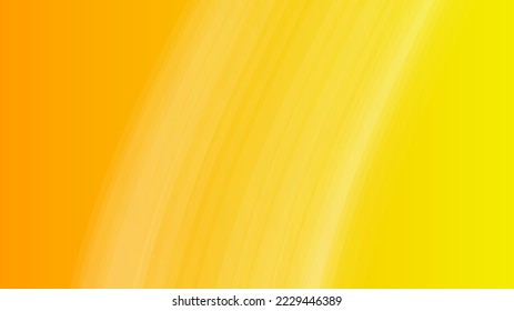 Fondo de degradado amarillo moderno con líneas. Cartel de cabecera. Fondo de presentación abstracta geométrica brillante. Ilustración del vector