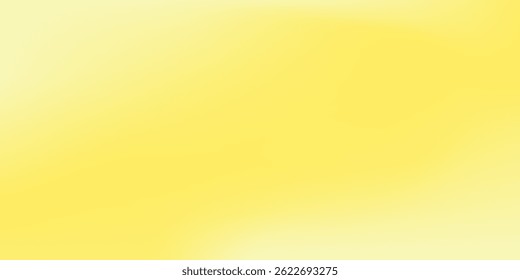 Fondo abstracto degradado amarillo pastel moderno con fondo de Anuncio de Sitio web. Gradiente de color desenfocado ombre desenfocado arte simple moderno abstracto