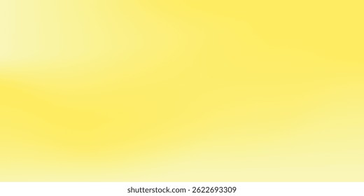 Fondo abstracto degradado amarillo pastel moderno con fondo de Anuncio de Sitio web. Gradiente de color desenfocado ombre desenfocado arte simple moderno