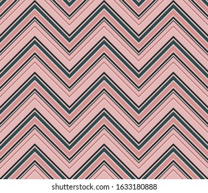 Modern zig zag seamless pattern for Background, Cover, Banner, Poster, Flyer, Interior, Wrapping paper, Packaging, Wallpaper Design and other textile product.