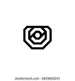 Modern ZU or ZU Monogram Logo for Professional Use