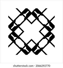 Modern-Contemporary Ornamental Decoration for Interior, Exterior, Carpet, Textile, Garment, Cloth, Silk, Tile, Plastic, Paper, Wrapping, Wallpaper, Pillow, Sofa, Background, Ect. Vector Illustration