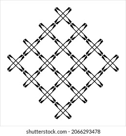 Modern-Contemporary Ornamental Decoration for Interior, Exterior, Carpet, Textile, Garment, Cloth, Silk, Tile, Plastic, Paper, Wrapping, Wallpaper, Pillow, Sofa, Background, Ect. Vector Illustration