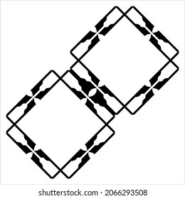 Modern-Contemporary Ornamental Decoration for Interior, Exterior, Carpet, Textile, Garment, Cloth, Silk, Tile, Plastic, Paper, Wrapping, Wallpaper, Pillow, Sofa, Background, Ect. Vector Illustration