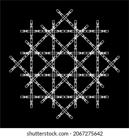 Modern-Contemporary Ornamental Decoration for Interior, Exterior, Carpet, Textile, Garment, Cloth, Silk, Tile, Plastic, Paper, Wrapping, Wallpaper, Pillow, Sofa, Background, Ect. Vector Illustration