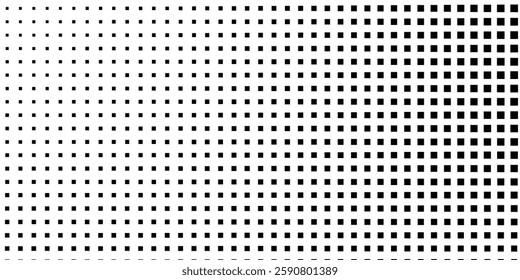 Moderndrunge halftone gradient background. Faded grit noise texture. White and black sand wallpaper abstract